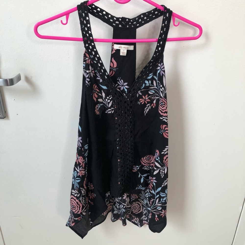 Ella Moss floral tank, small
